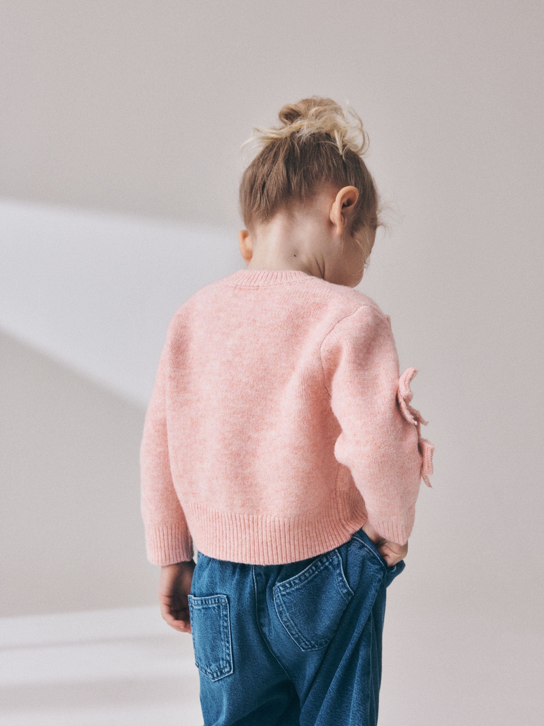 Dsiney Kidz - Pink Bow Embroidered Cardigan (3mths-7yrs) image 2