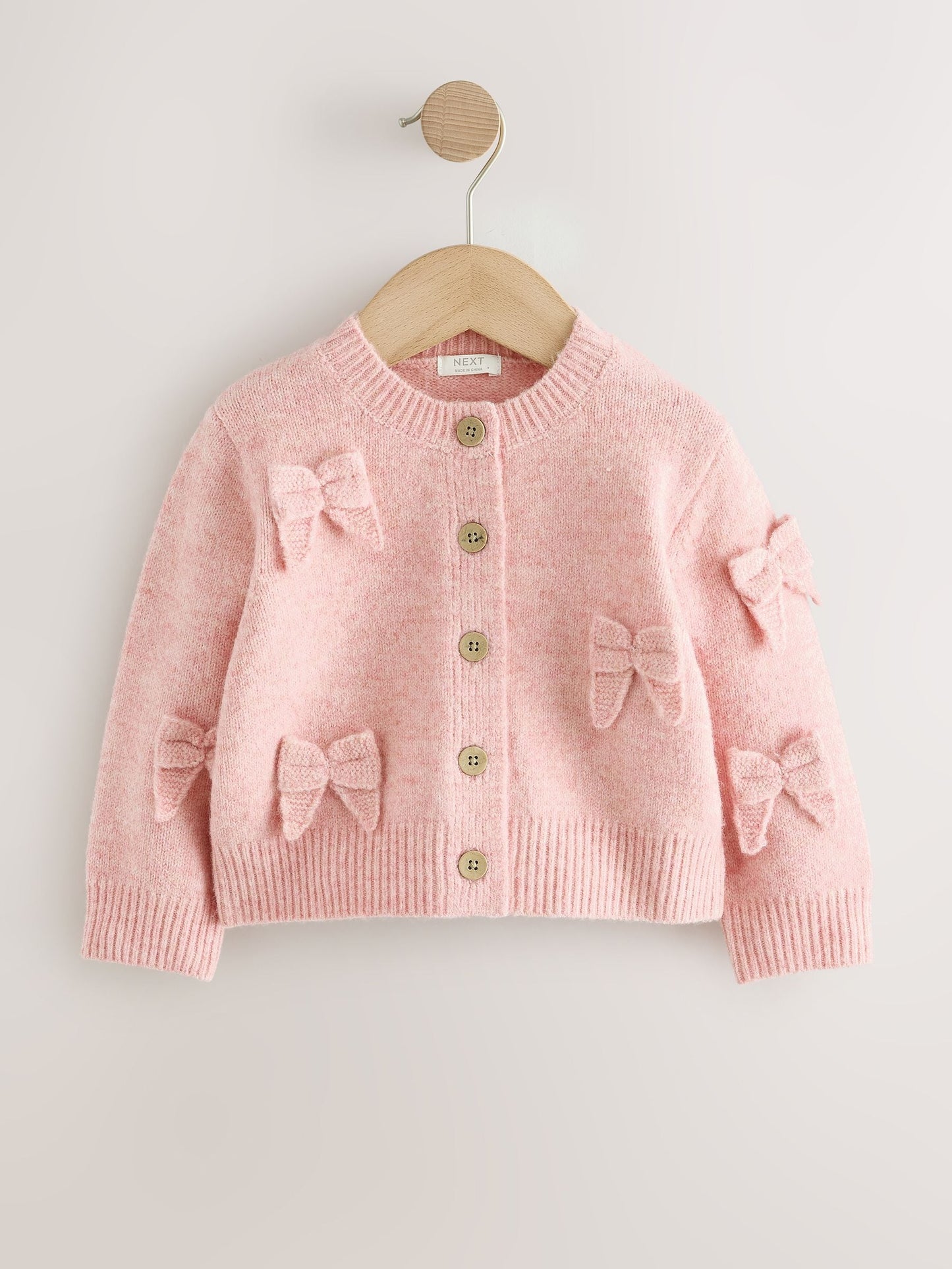 Dsiney Kidz - Pink Bow Embroidered Cardigan (3mths-7yrs) image 6