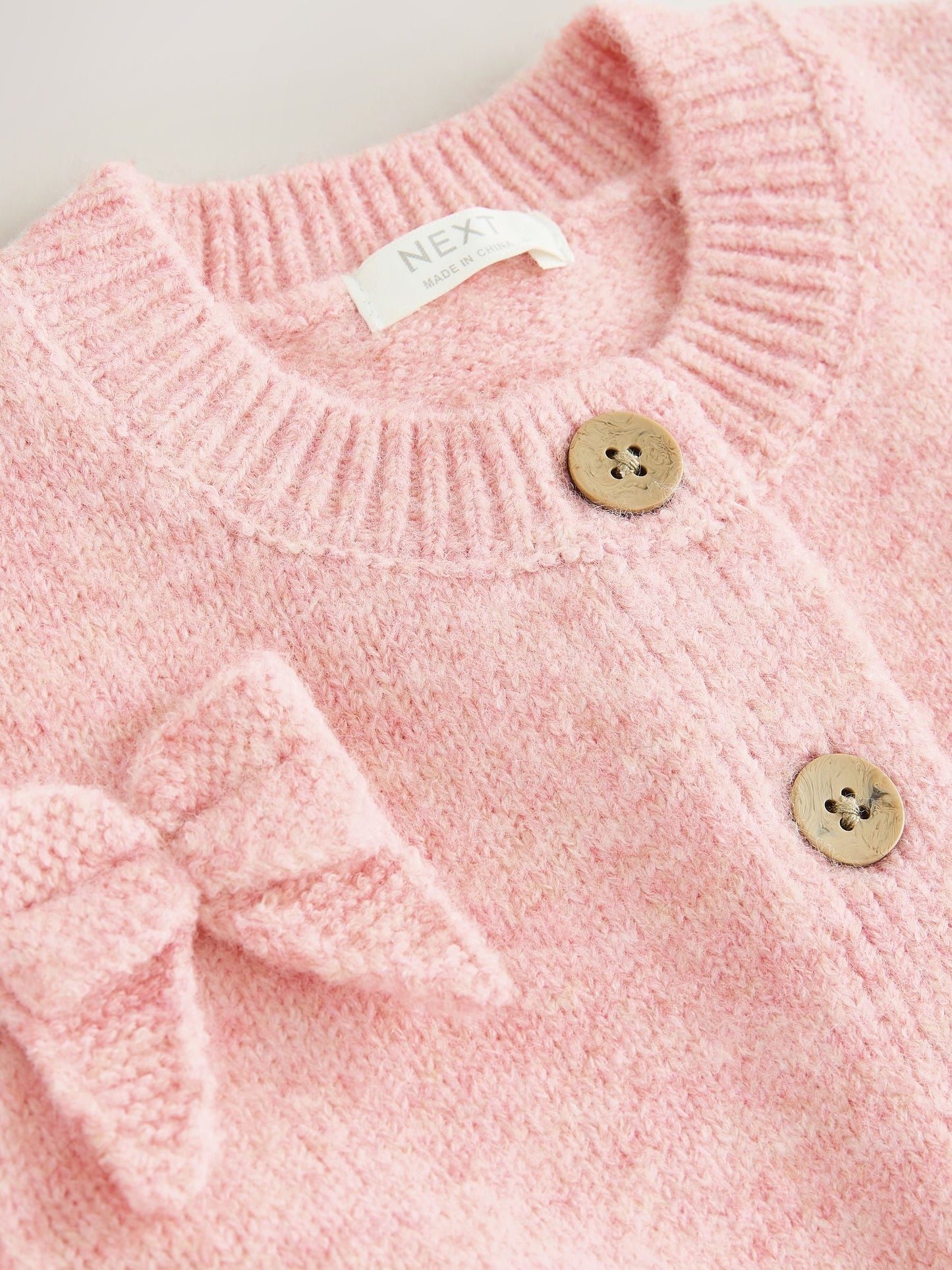 Dsiney Kidz - Pink Bow Embroidered Cardigan (3mths-7yrs) image 9