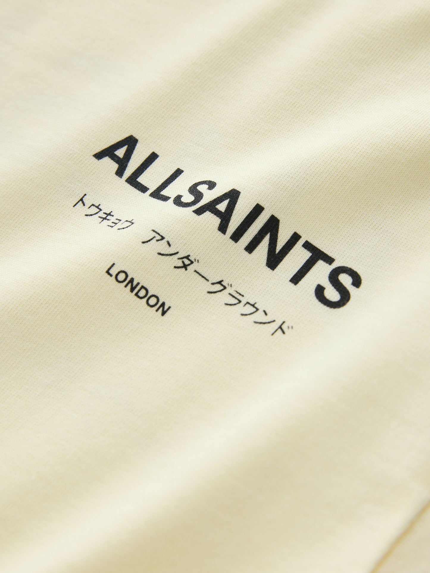 Dsiney Kidz - smALLSAINTS Light Yellow Oversized Underground Crew Neck T-Shirt image 9