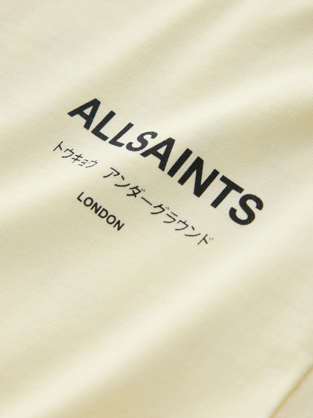 Dsiney Kidz - smALLSAINTS Light Yellow Oversized Underground Crew Neck T-Shirt image 9