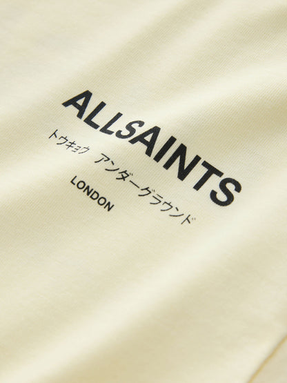 Dsiney Kidz - smALLSAINTS Light Yellow Oversized Underground Crew Neck T-Shirt image 9