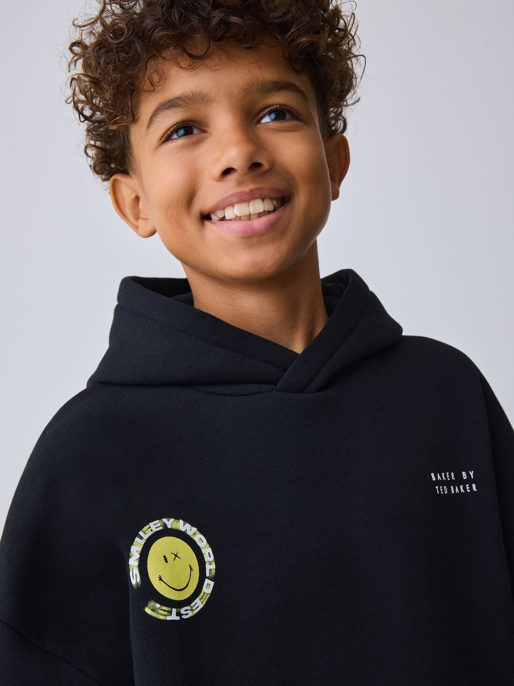 Smiley World Baker by Ted Baker Graphic Hoodie image 4