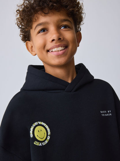Smiley World Baker by Ted Baker Graphic Hoodie image 4