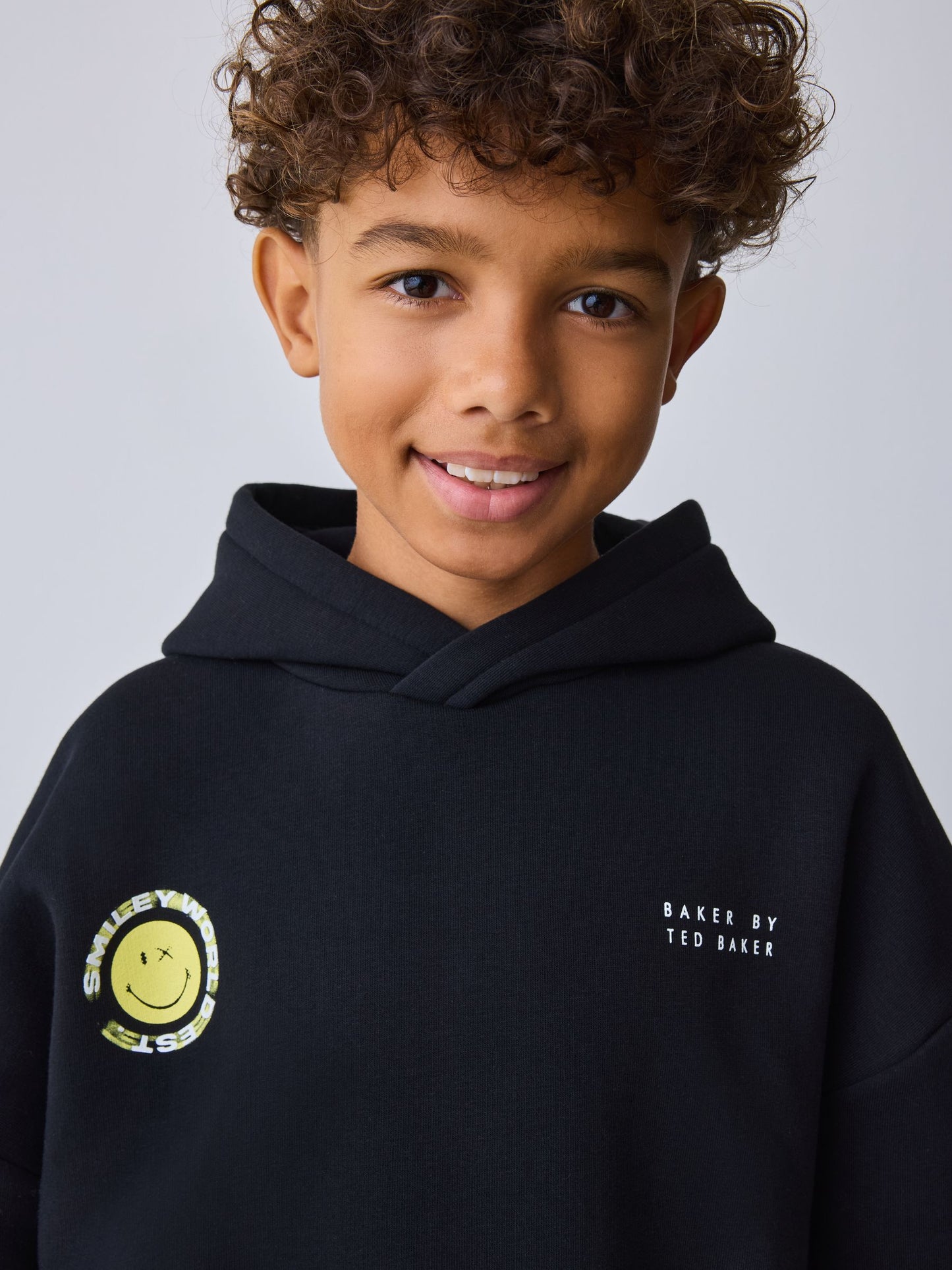 Smiley World Baker by Ted Baker Graphic Hoodie image 5