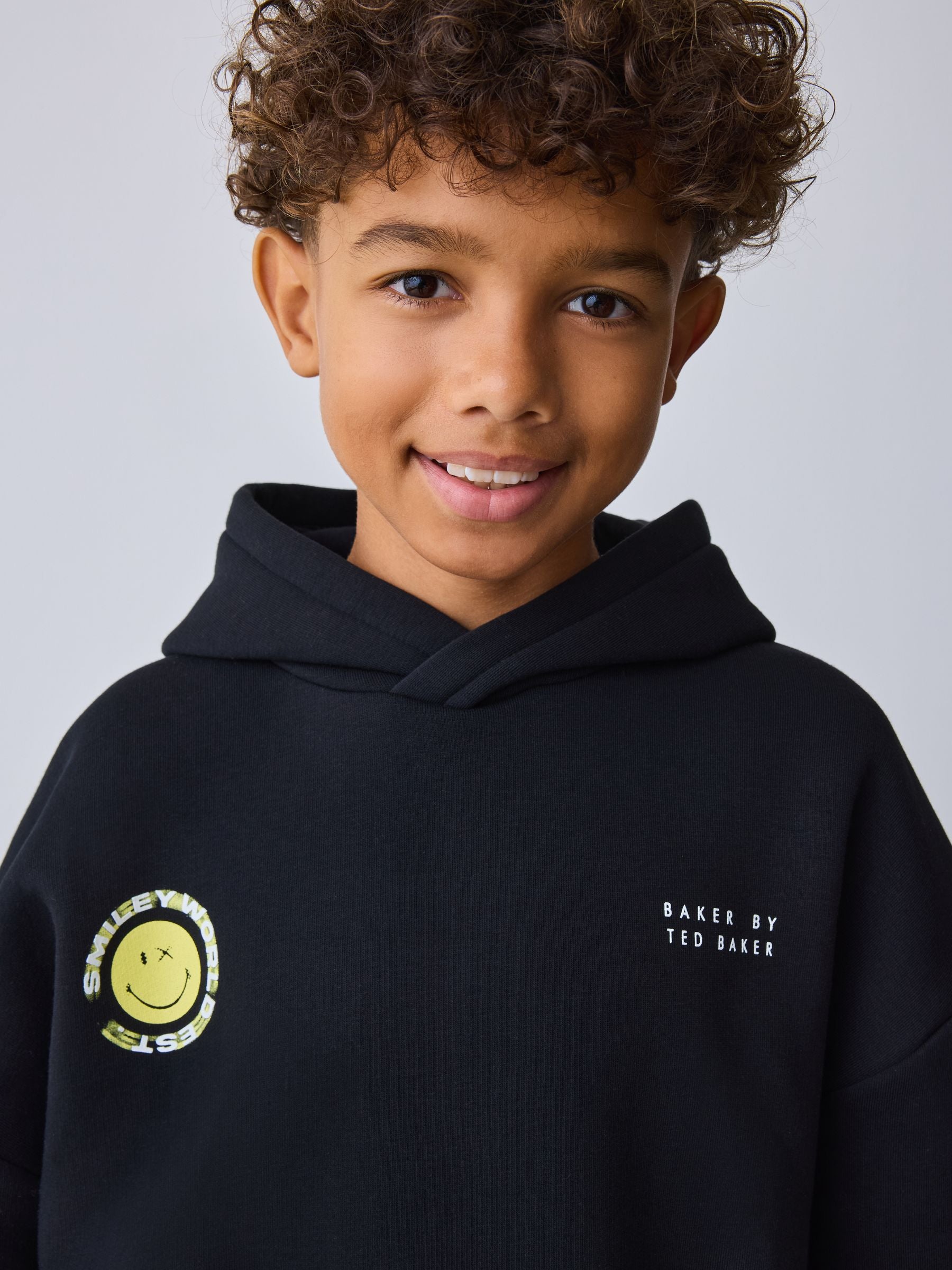 Smiley World Baker by Ted Baker Graphic Hoodie image 5