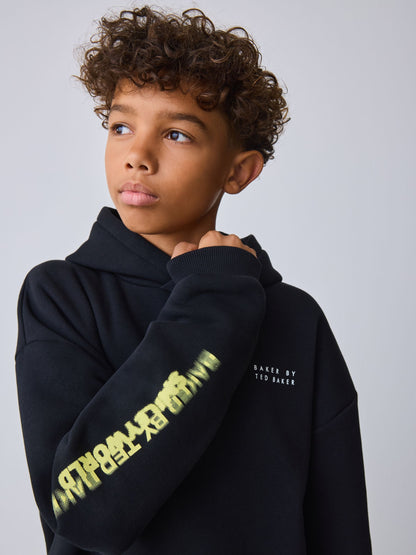 Smiley World Baker by Ted Baker Graphic Hoodie image 6