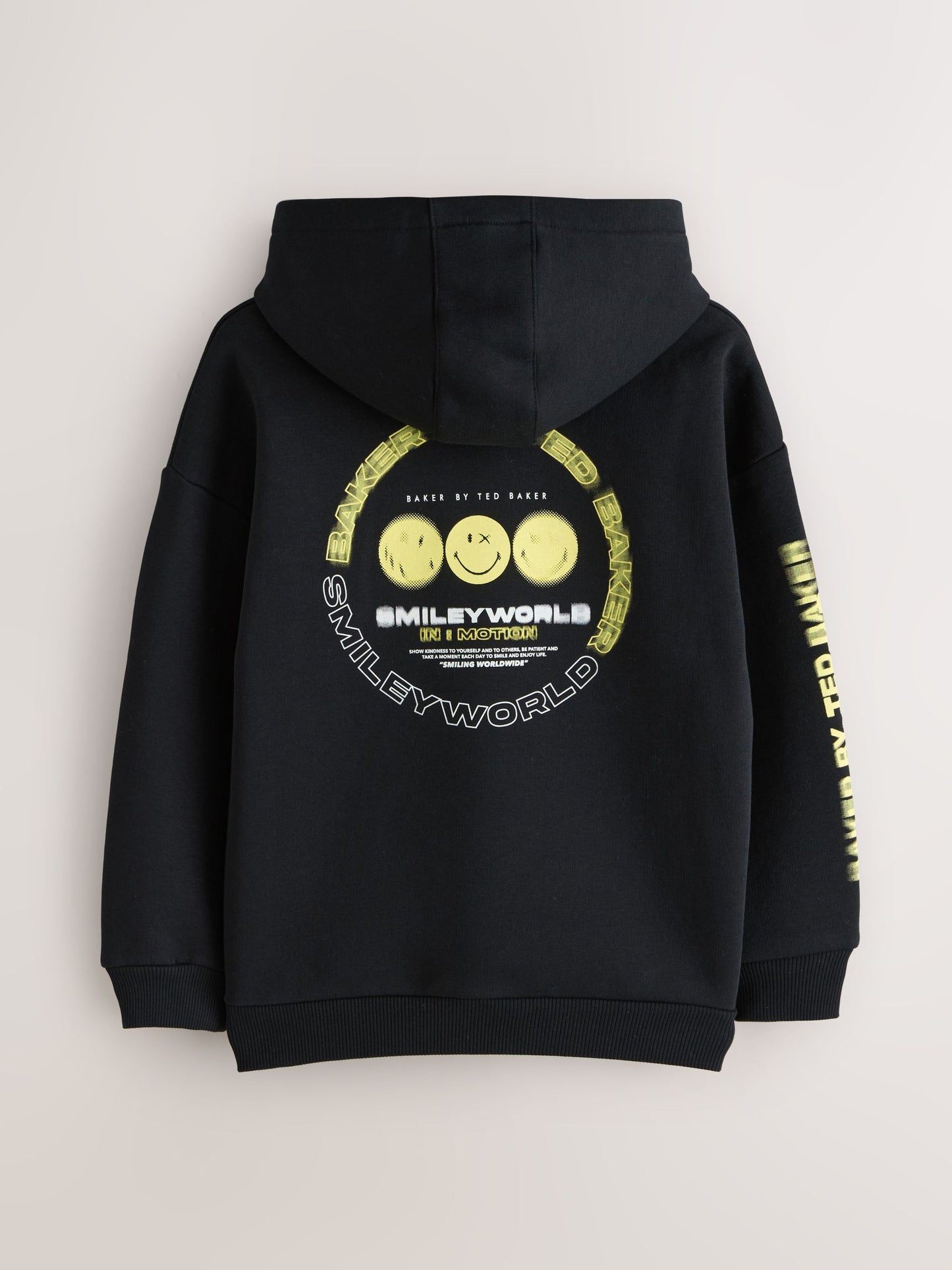 Smiley World Baker by Ted Baker Graphic Hoodie image 8