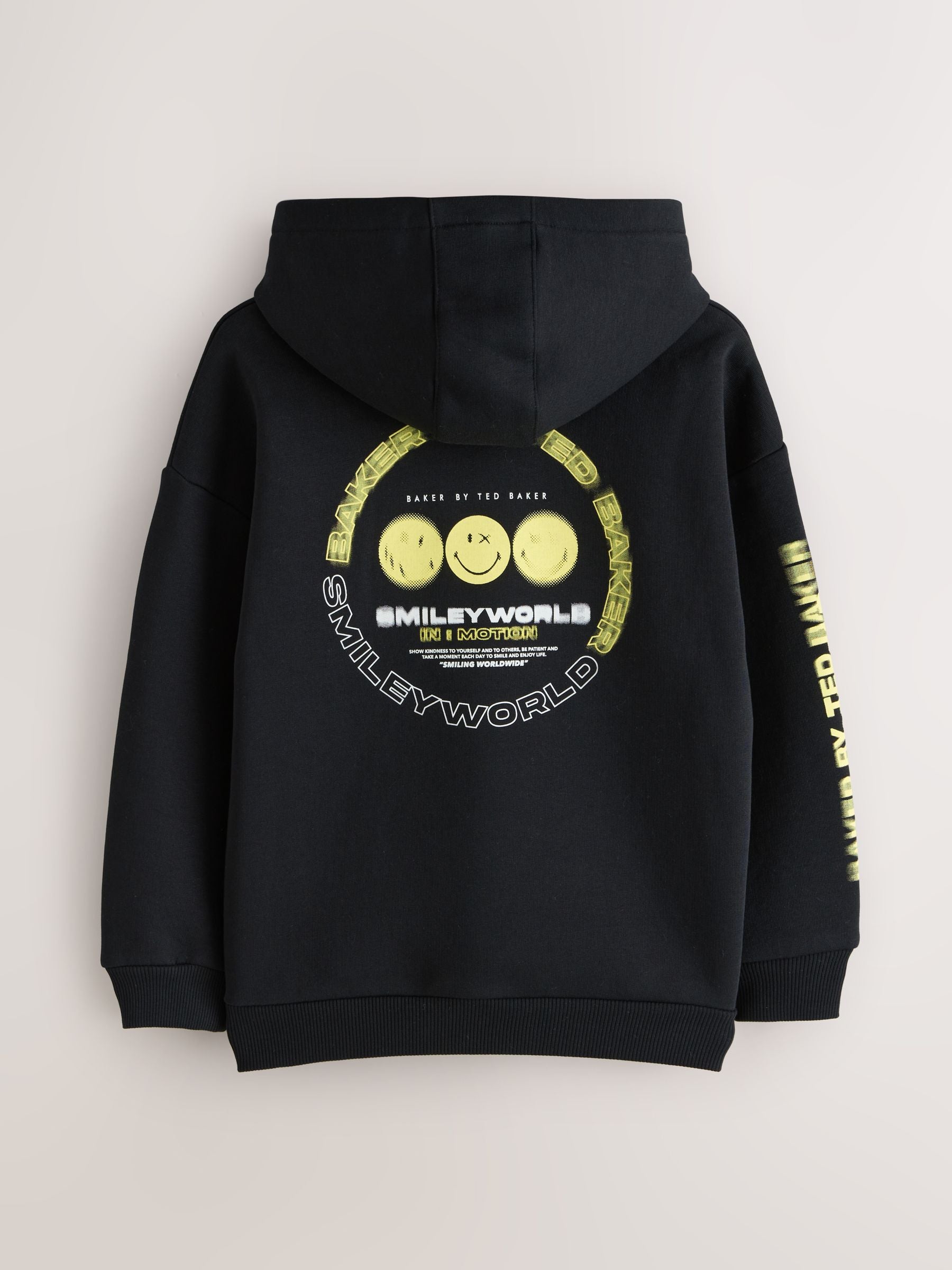 Smiley World Baker by Ted Baker Graphic Hoodie image 8