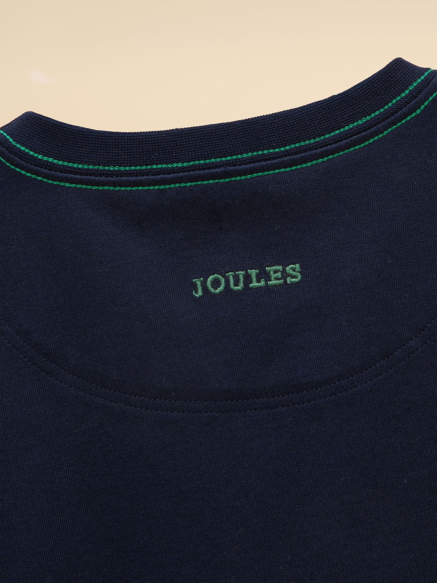 Joules Boys' Archie Navy Applique Graphic T-Shirt image 5