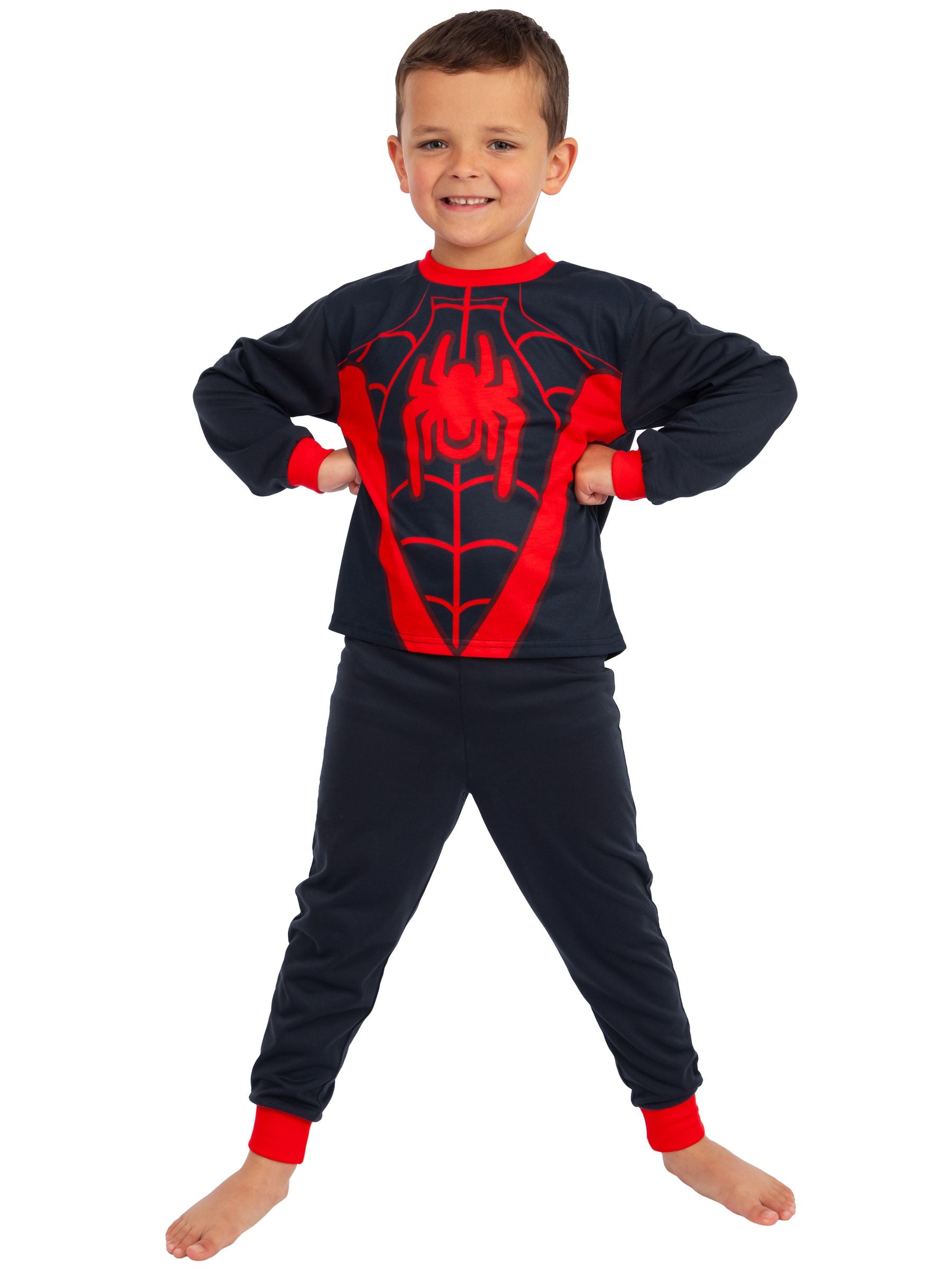 Dsiney Kidz - Character Black Marvel Spidey And Friends Miles Morales Pyjamas image 6