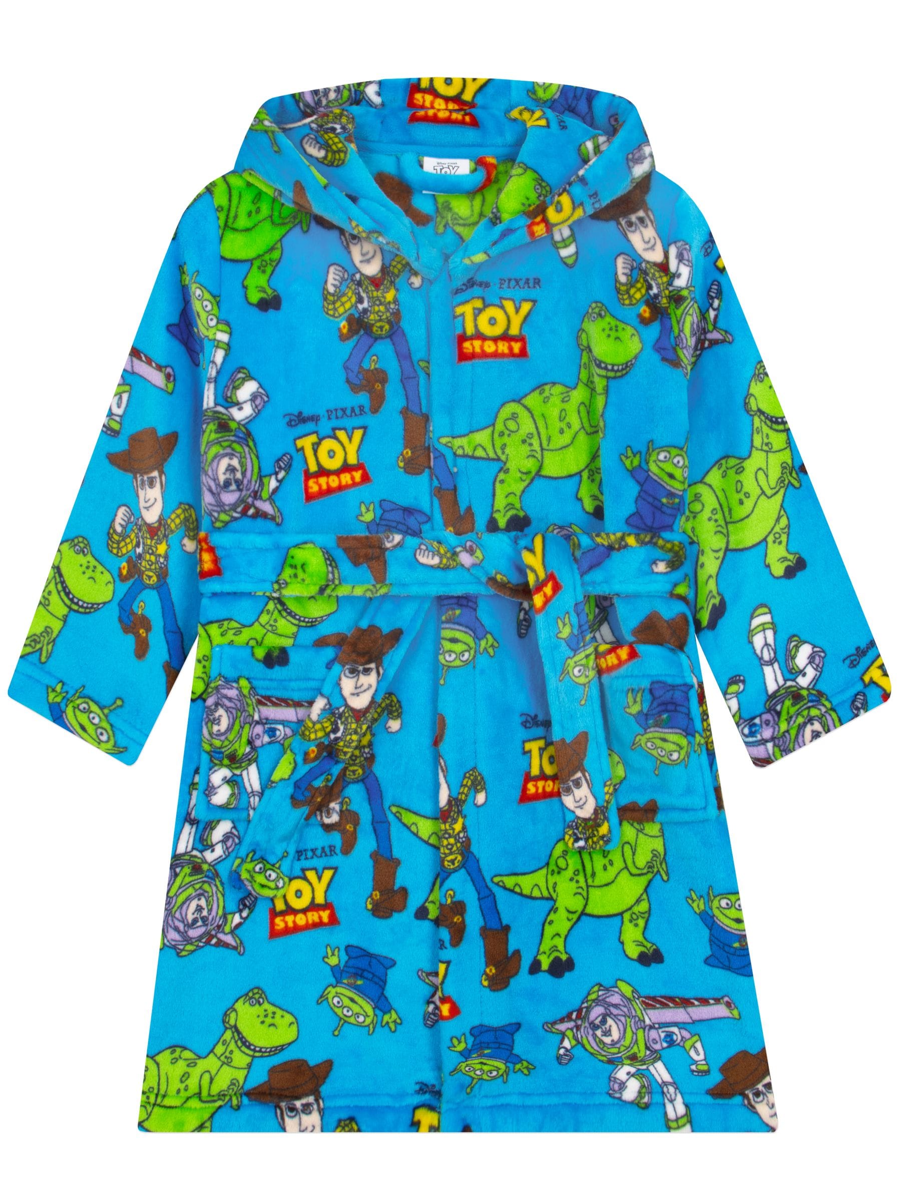 Character Blue Disney Toy Story Woody And Buzz Lightyear Dressing Gown image 1