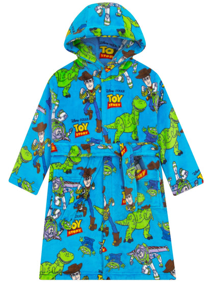 Character Blue Disney Toy Story Woody And Buzz Lightyear Dressing Gown image 3
