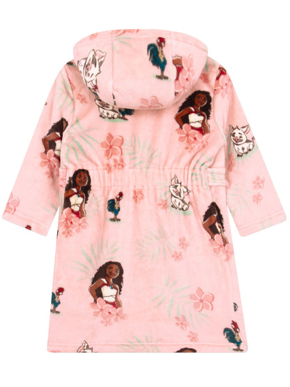 Character Pink Disney Moana Dressing Gown image 3