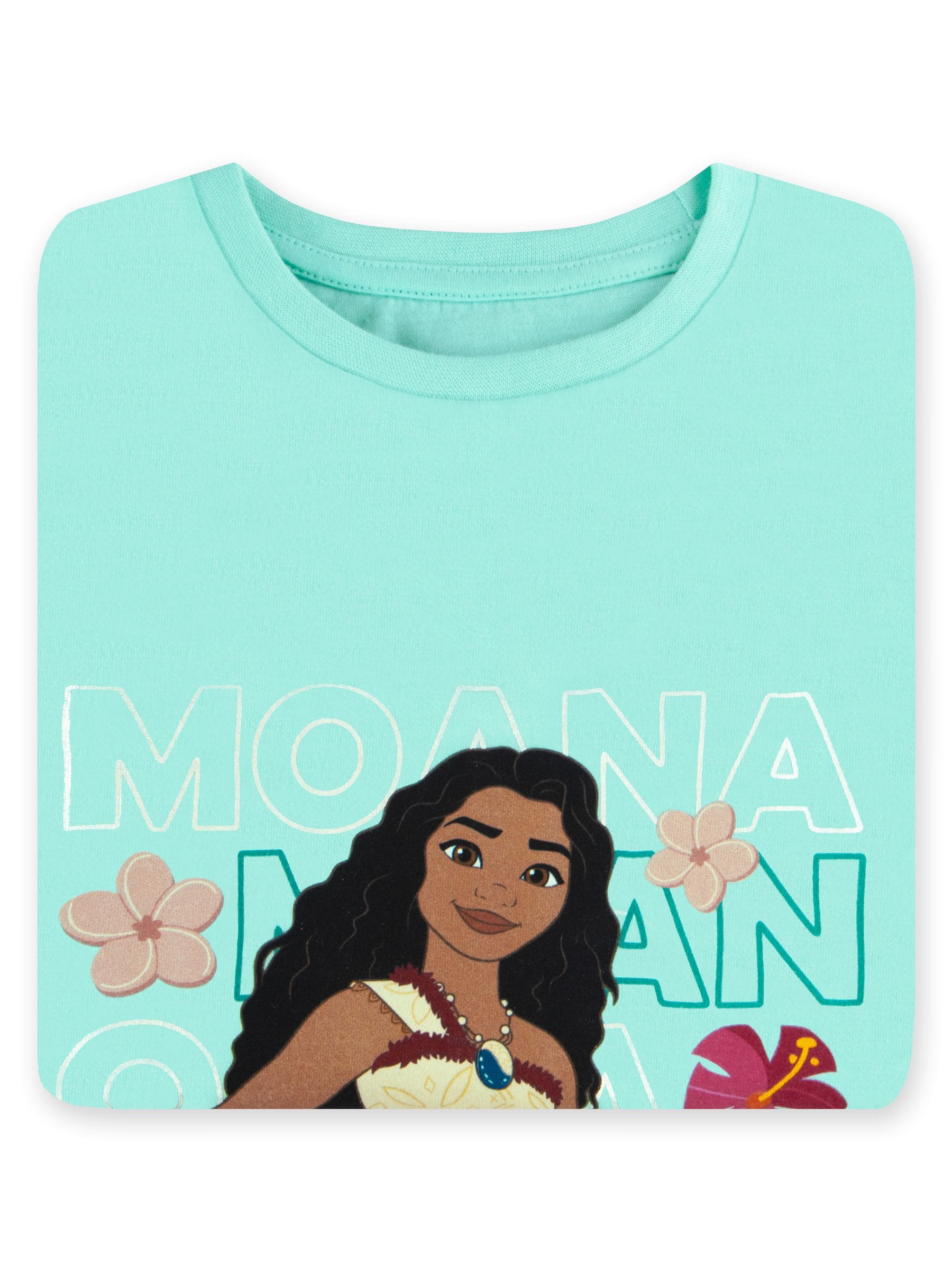 Character Green Disney Moana Long Sleeve T-Shirt image 3