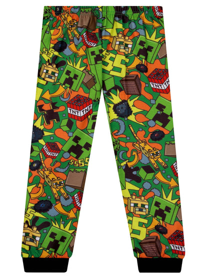 Character Green Minecraft Gaming Pyjamas - image 10