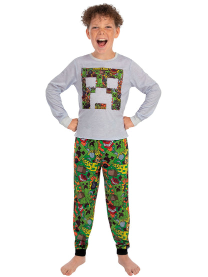 Character Green Minecraft Gaming Pyjamas - image 2