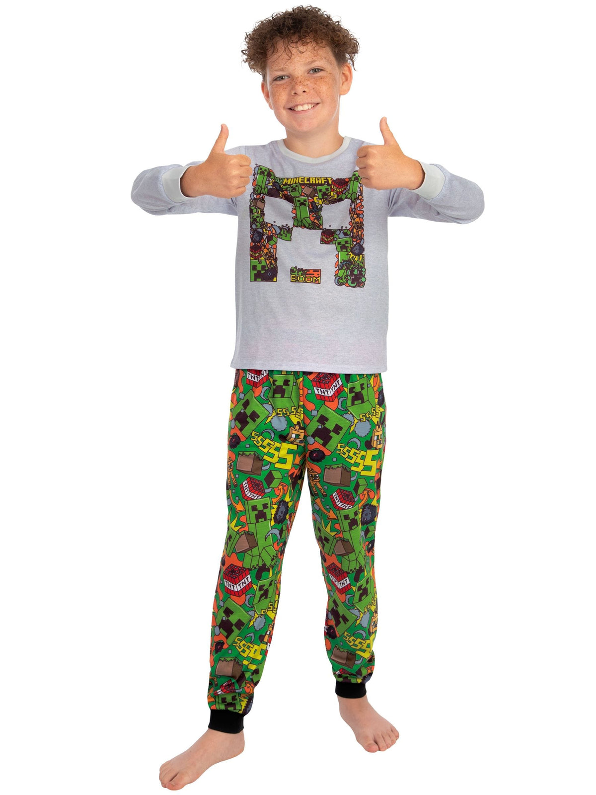Character Green Minecraft Gaming Pyjamas - image 5