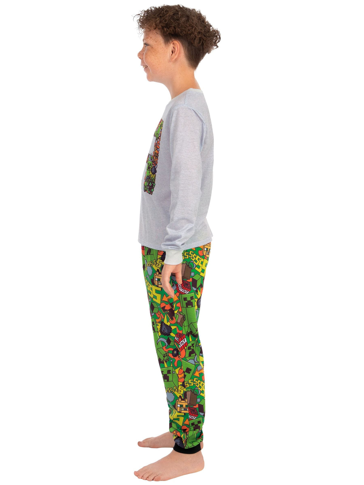 Character Green Minecraft Gaming Pyjamas - image 6