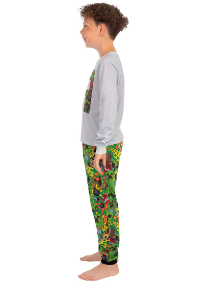 Character Green Minecraft Gaming Pyjamas - image 6