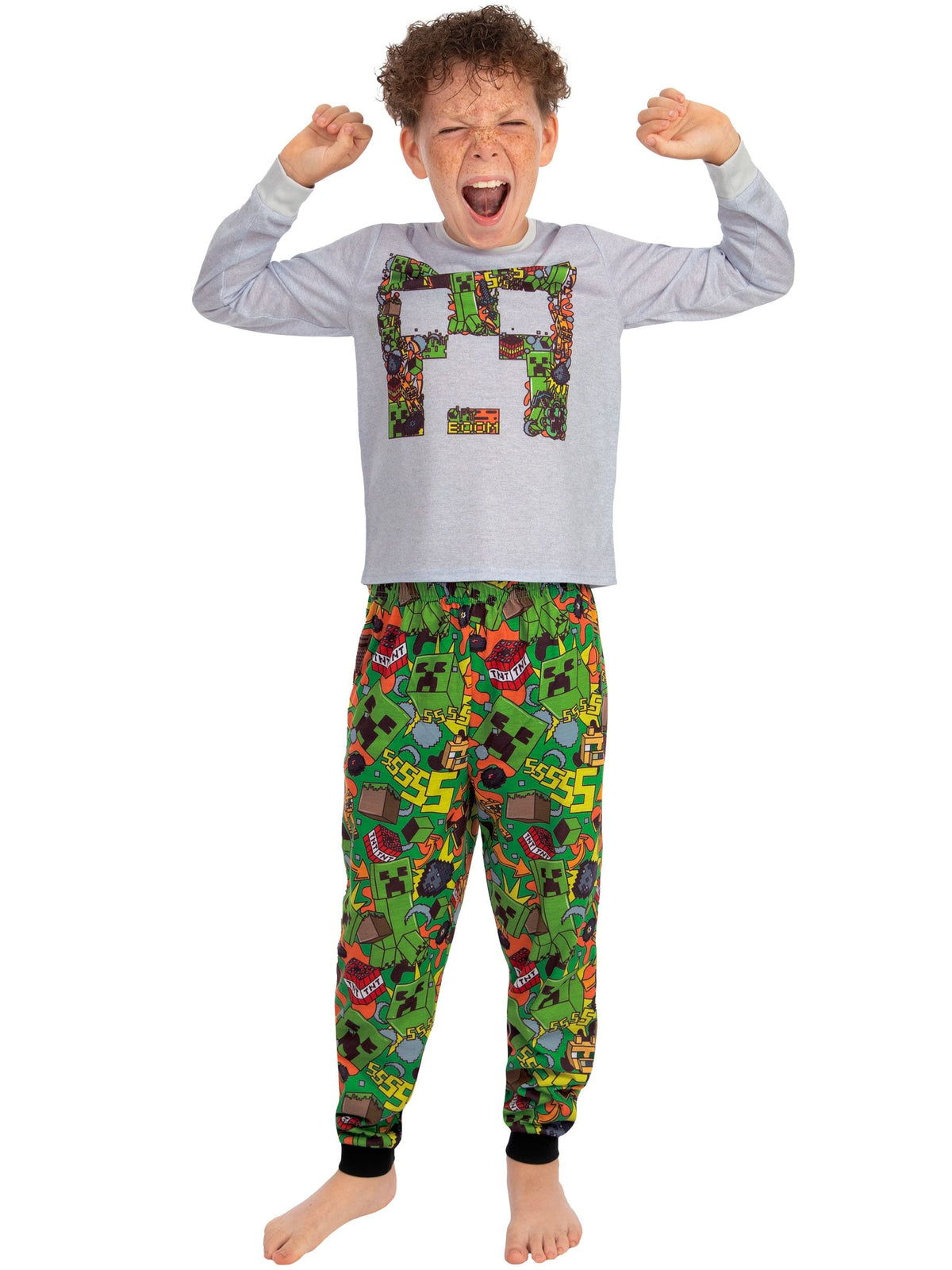 Character Green Minecraft Gaming Pyjamas - image 7