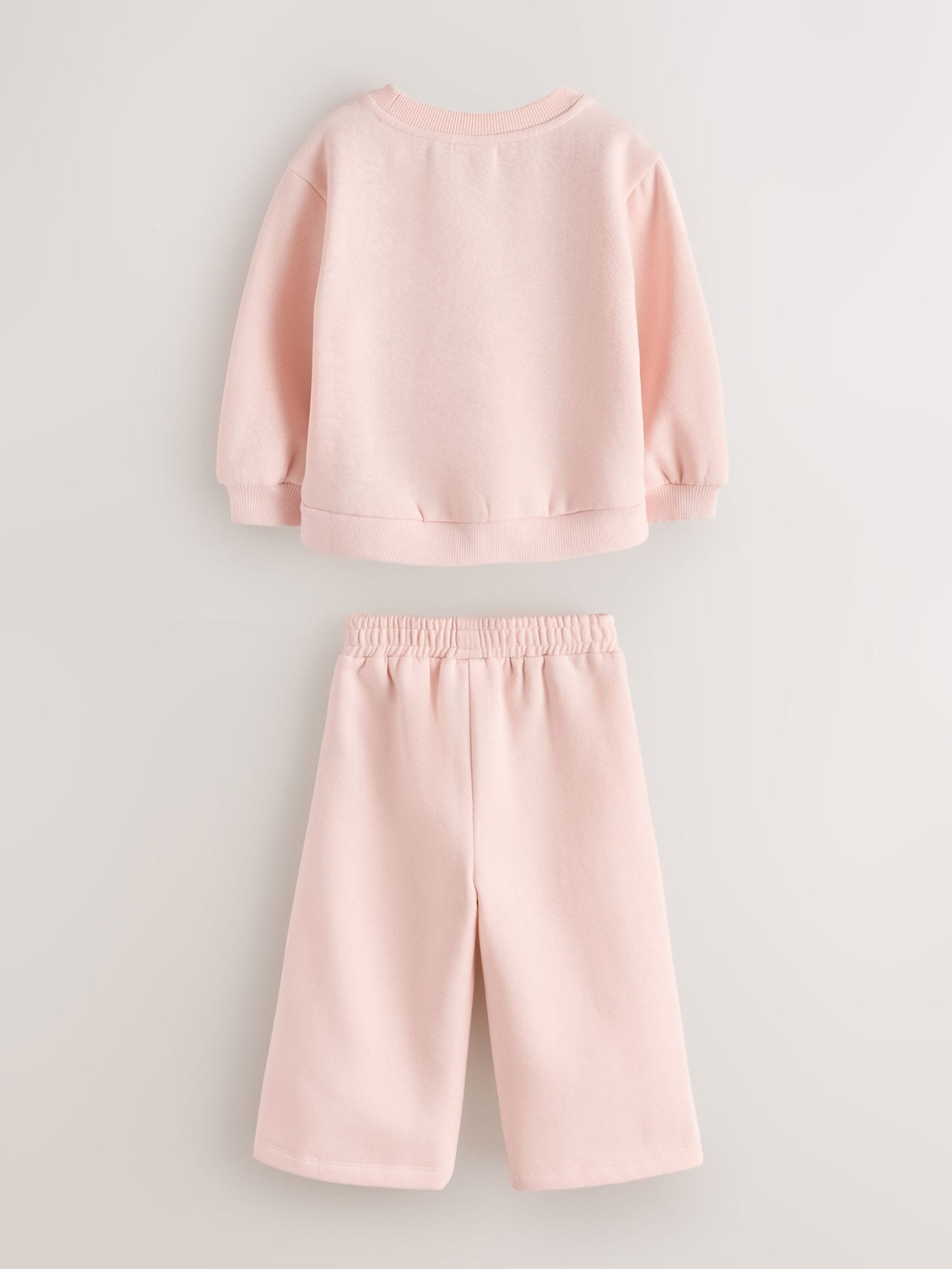 Dsiney Kidz - Baker by Ted Baker Pink Lace Trim Sweat Top & Joggers Set 2 Piece image 6