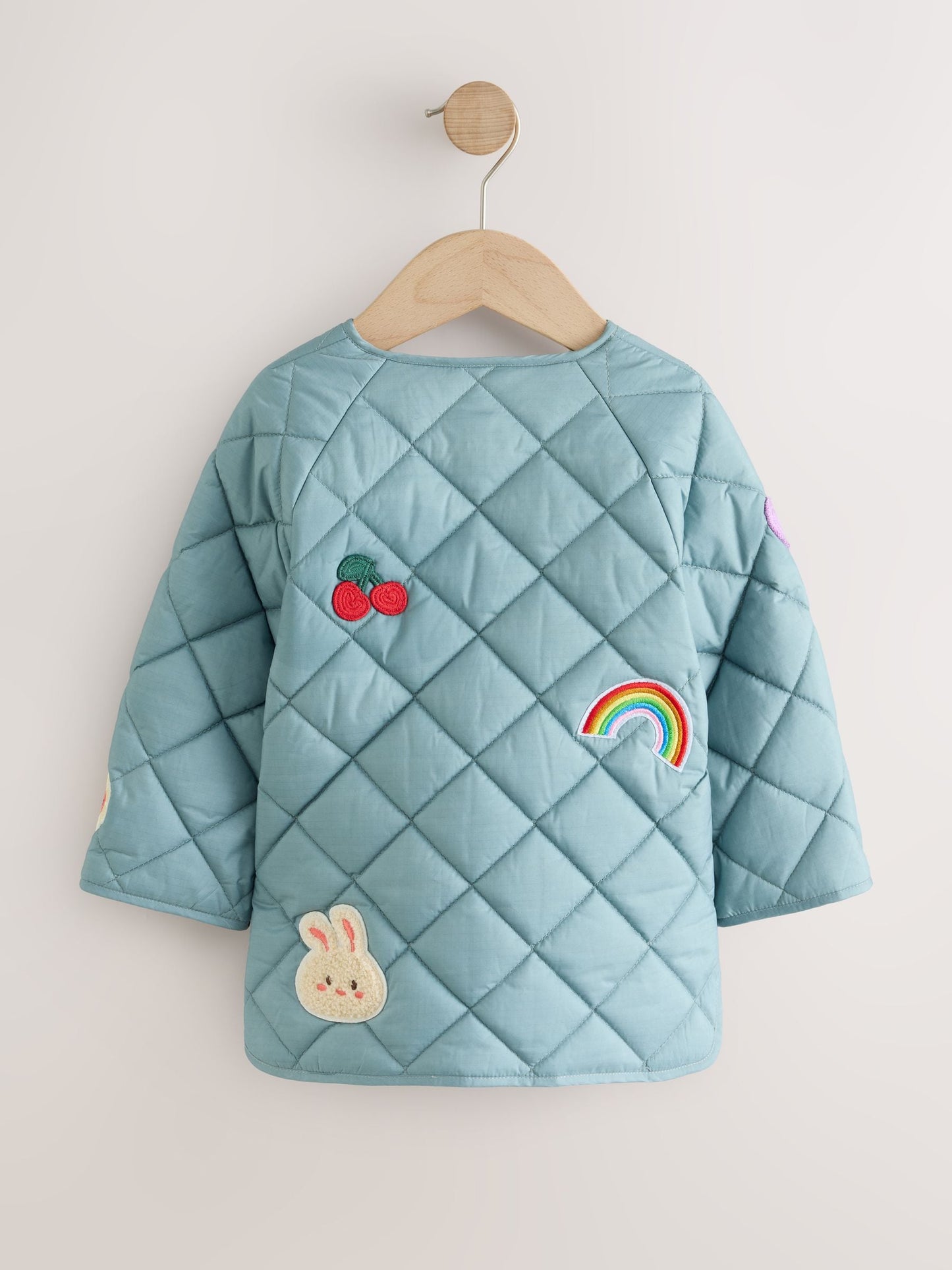 Dsiney Kidz - Green Badge Applique Shower Resistant Quilted  Jacket (3mths-7yrs) image 7