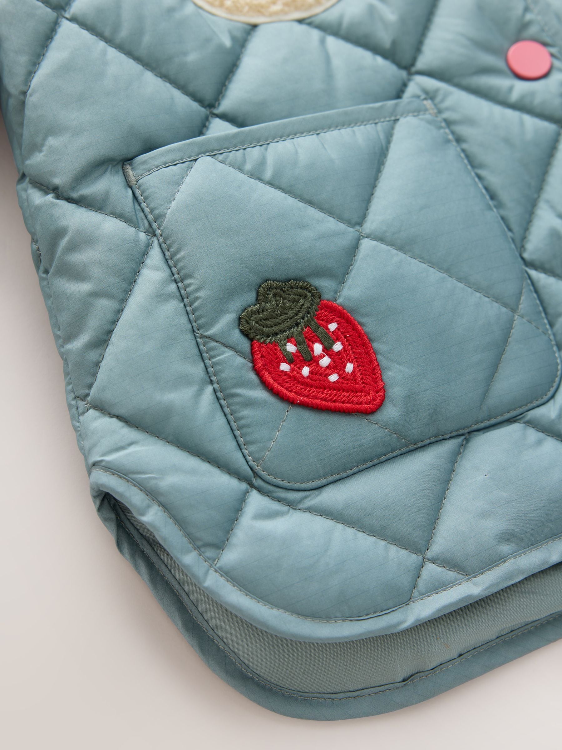 Dsiney Kidz - Green Badge Applique Shower Resistant Quilted  Jacket (3mths-7yrs) image 8