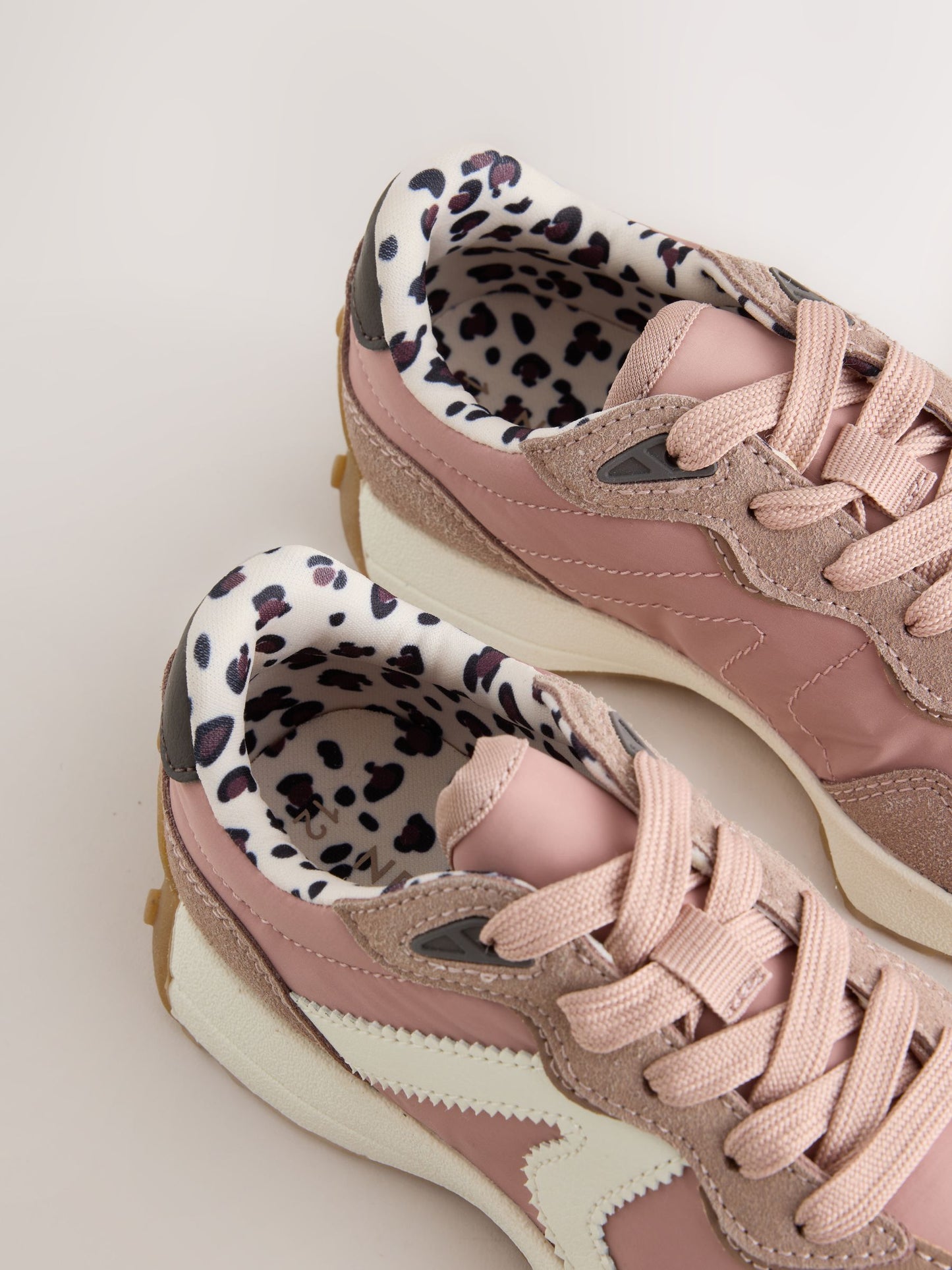Pink Lace-Up Lifestyle Trainers image 4
