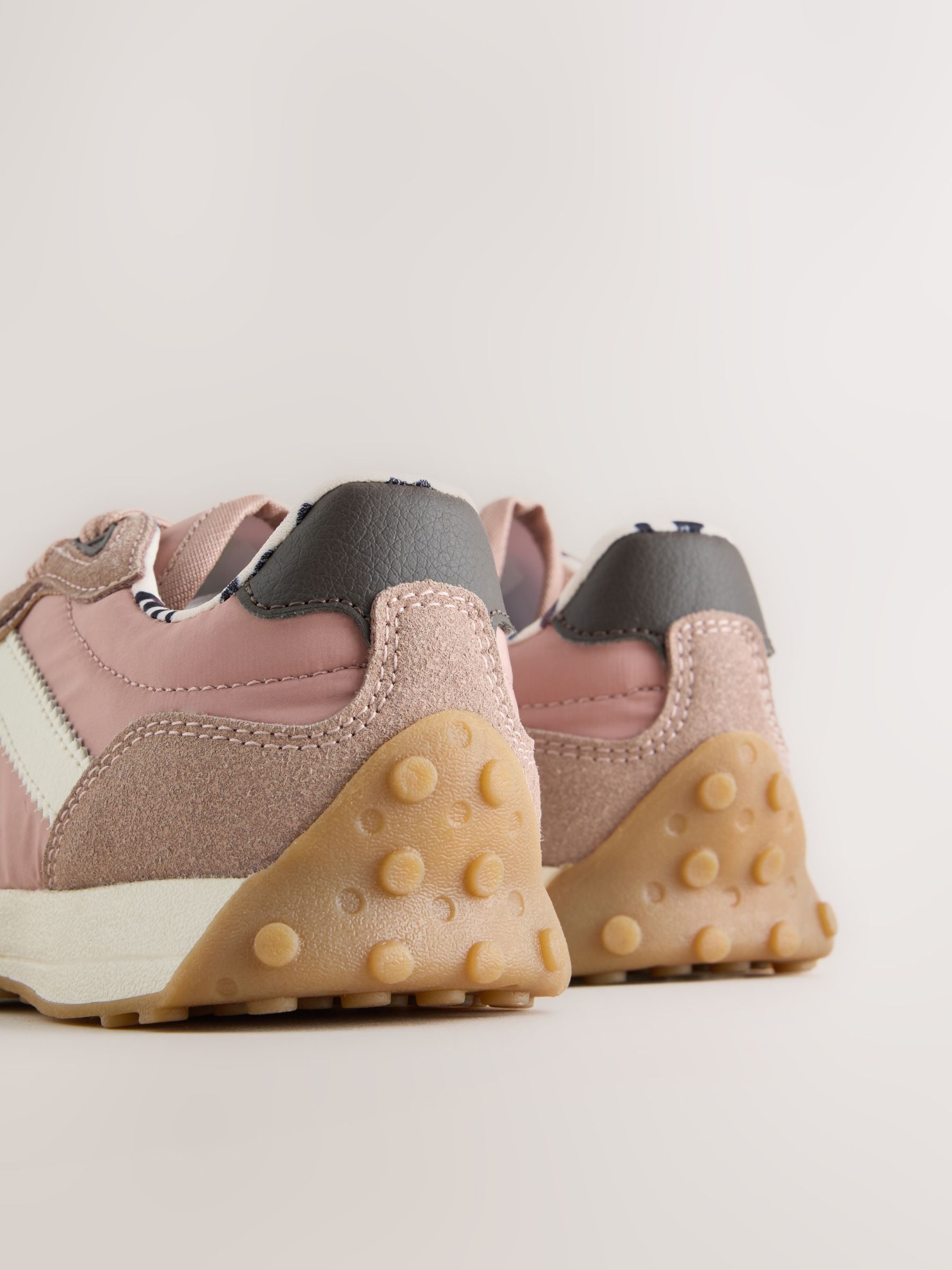 Pink Lace-Up Lifestyle Trainers image 6