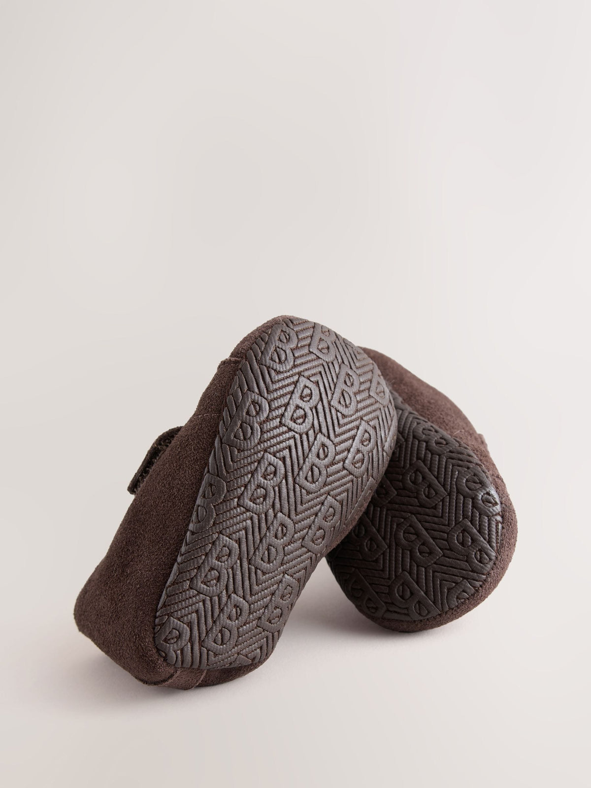 Dsiney Kidz - Baker by Ted Baker Chocolate Brown Slipper Boots Padders image 3