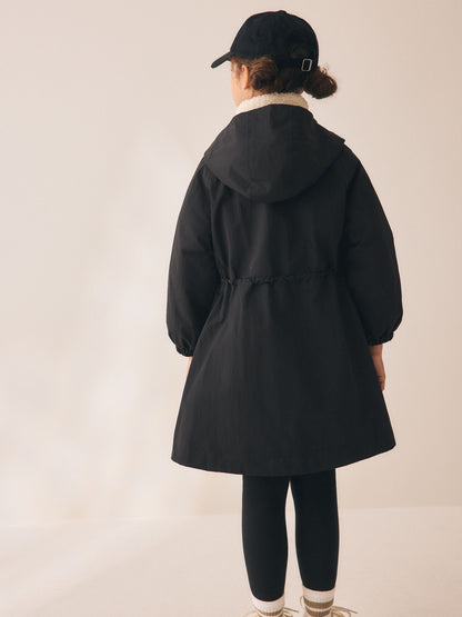 Dsiney Kidz - Black Waterproof Skirted Rain Jacket (3-16yrs) image 3