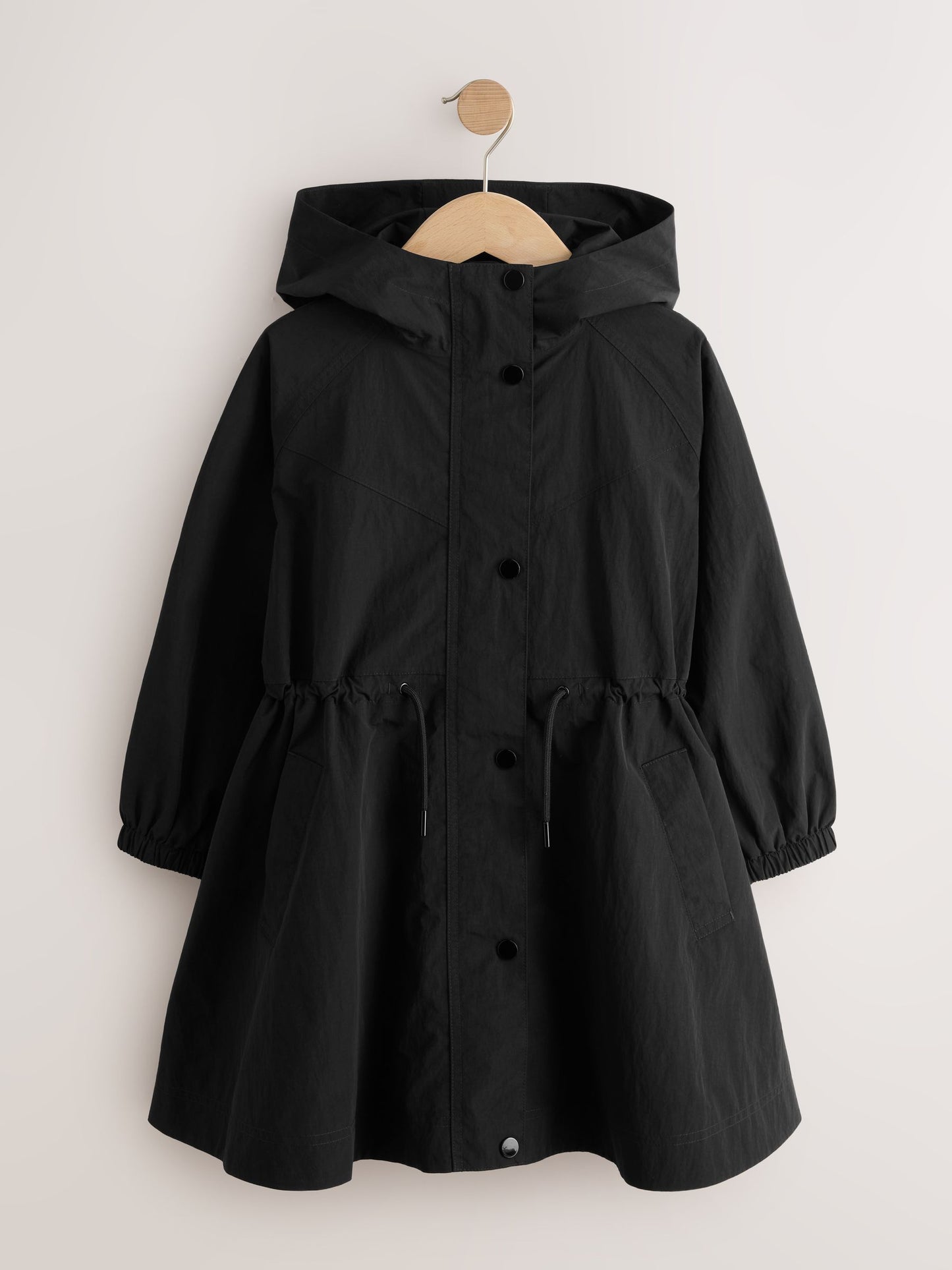 Dsiney Kidz - Black Waterproof Skirted Rain Jacket (3-16yrs) image 5