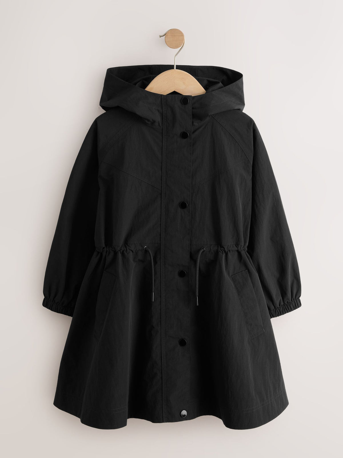 Dsiney Kidz - Black Waterproof Skirted Rain Jacket (3-16yrs) image 5