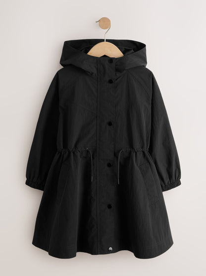 Dsiney Kidz - Black Waterproof Skirted Rain Jacket (3-16yrs) image 5