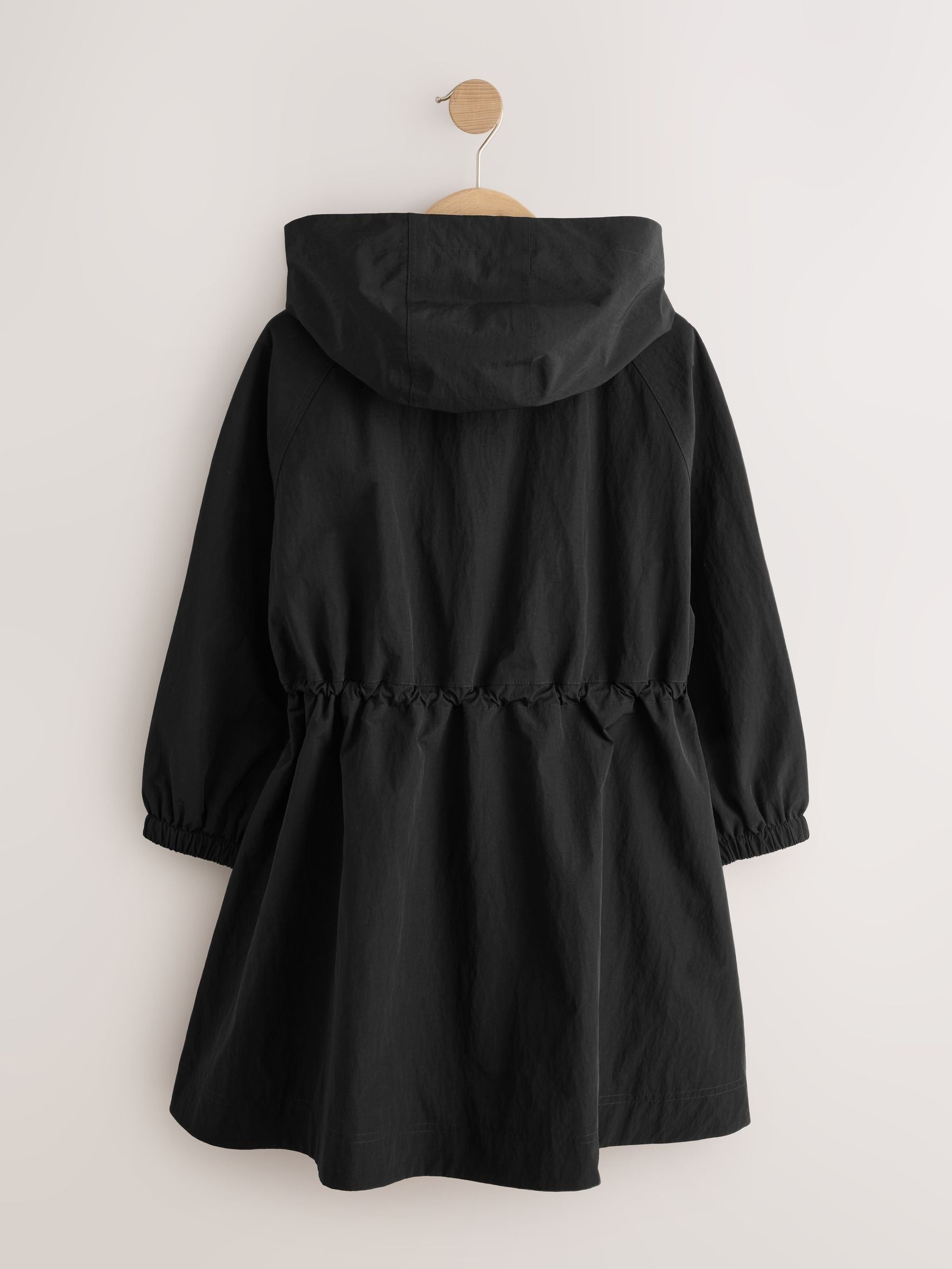 Dsiney Kidz - Black Waterproof Skirted Rain Jacket (3-16yrs) image 7