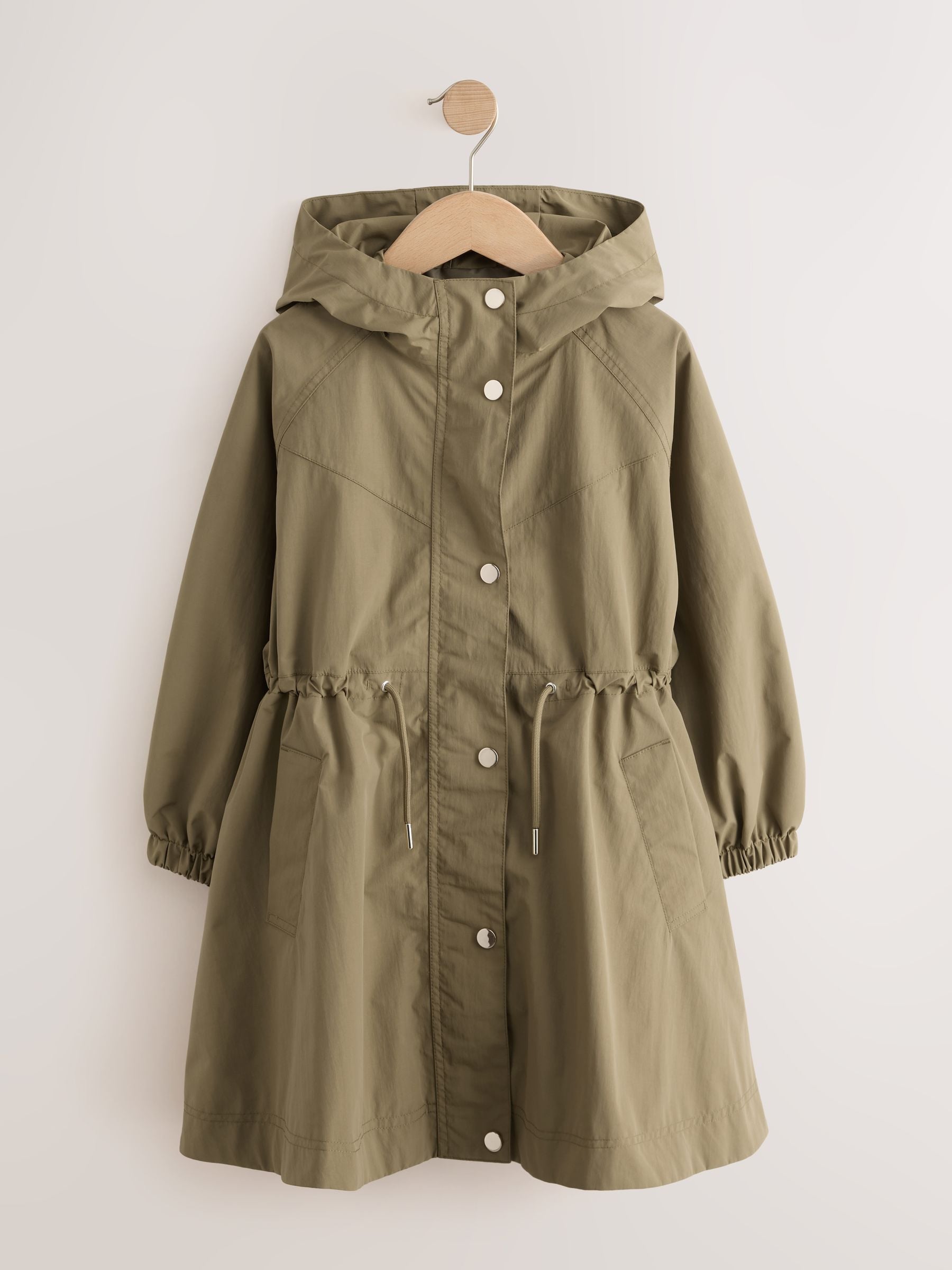 Dsiney Kidz - Khaki Green Waterproof Skirted Rain Jacket (3-16yrs) image 5