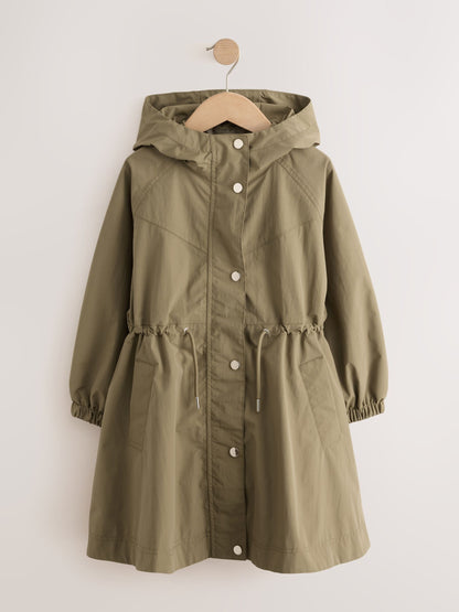 Dsiney Kidz - Khaki Green Waterproof Skirted Rain Jacket (3-16yrs) image 5