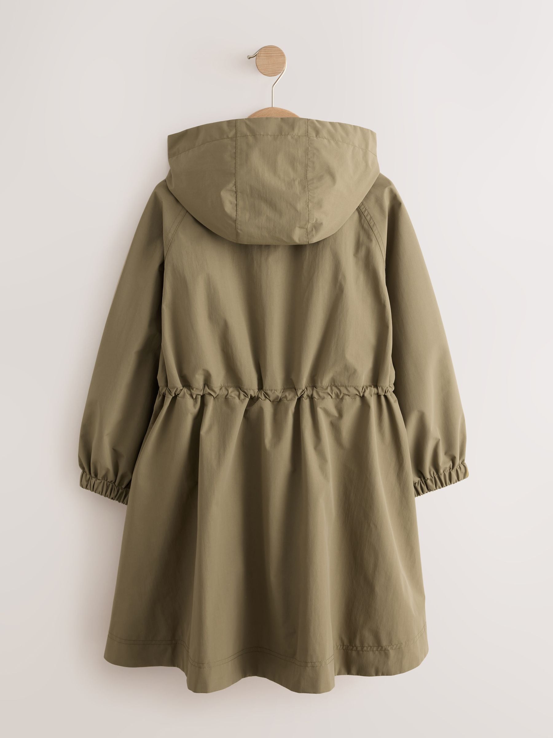 Dsiney Kidz - Khaki Green Waterproof Skirted Rain Jacket (3-16yrs) image 6