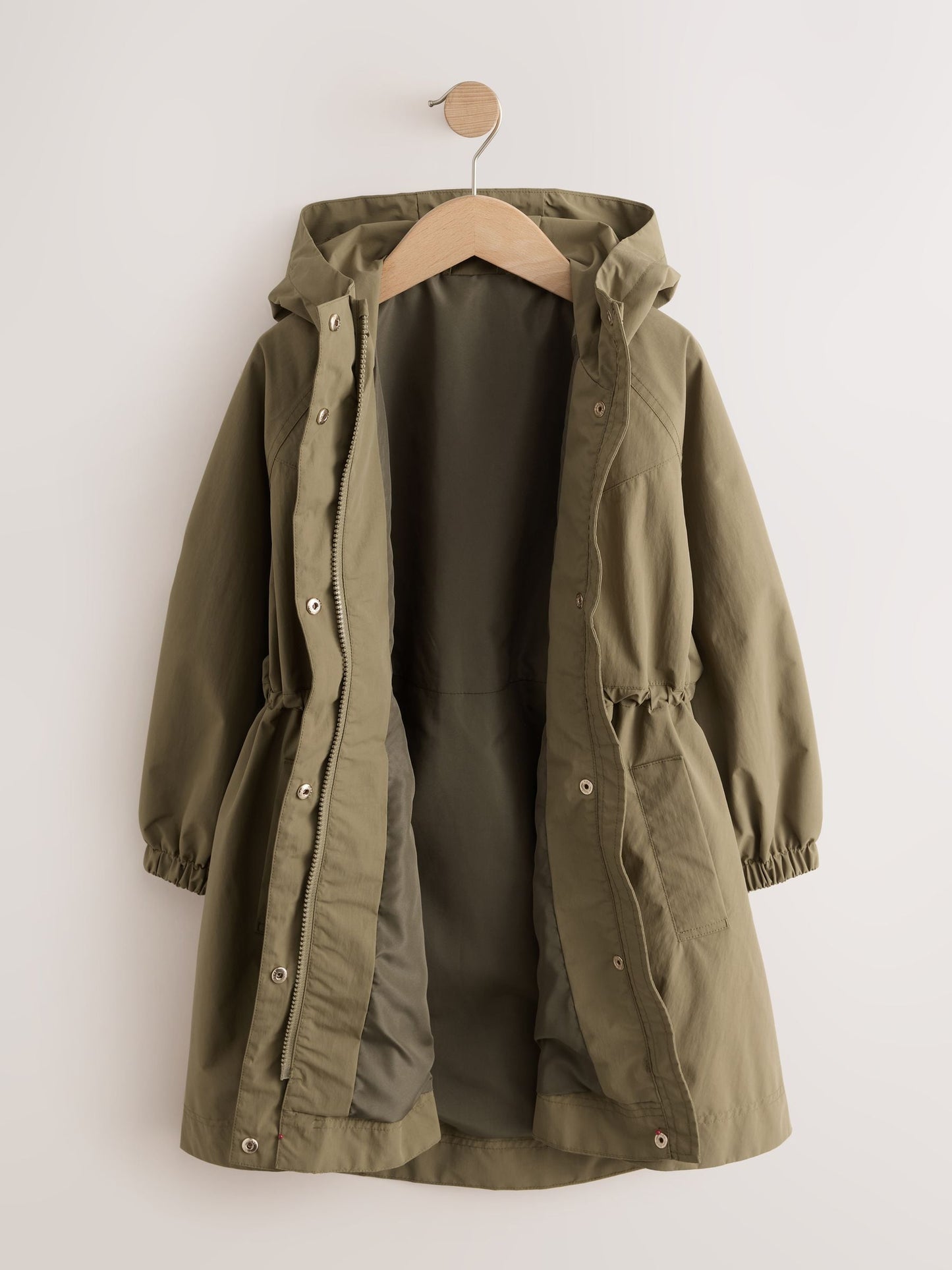 Dsiney Kidz - Khaki Green Waterproof Skirted Rain Jacket (3-16yrs) image 7