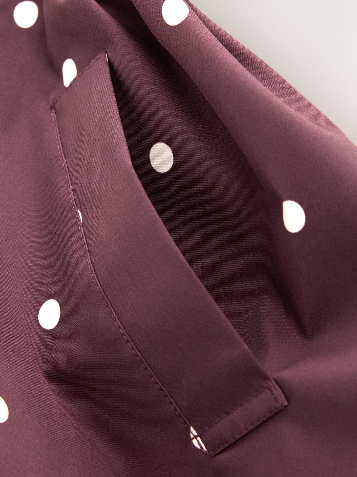 Dsiney Kidz - Brown Polka Dot Waterproof Skirted Rain Jacket (3-16yrs) image 9