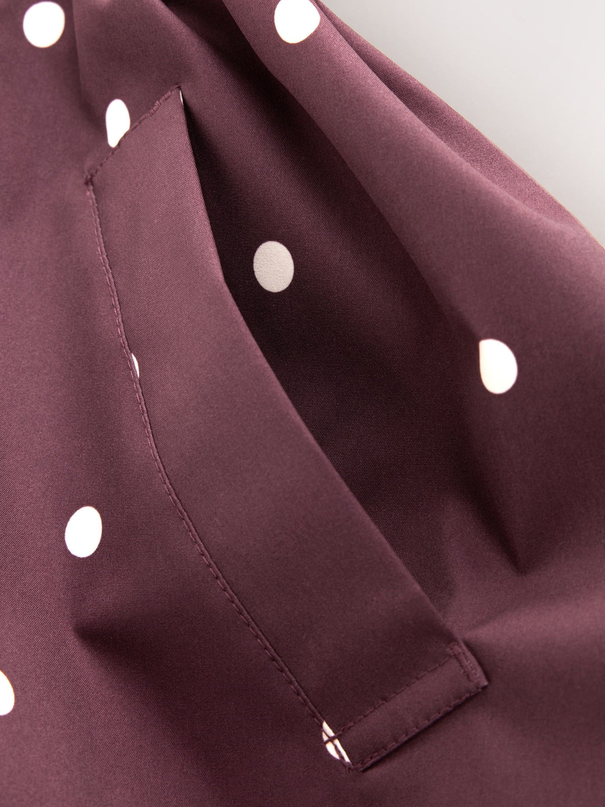 Dsiney Kidz - Brown Polka Dot Waterproof Skirted Rain Jacket (3-16yrs) image 9