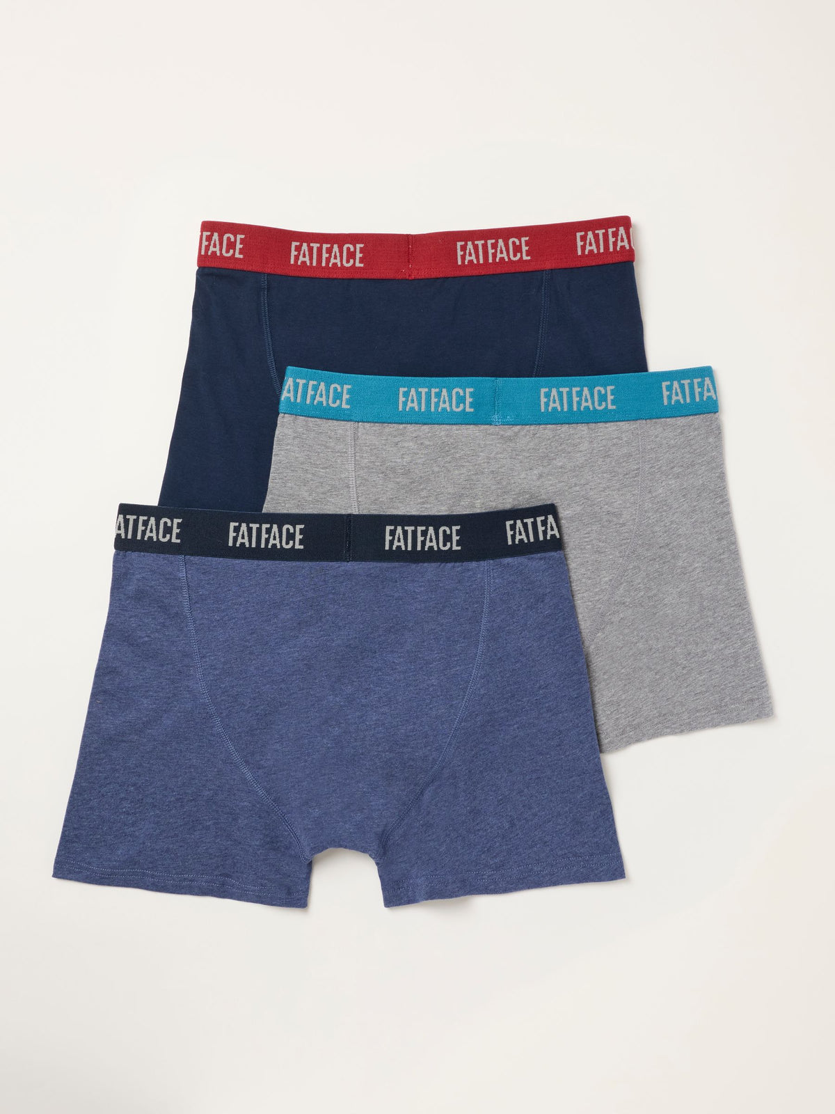 Dsiney Kidz - FatFace 3 Pack Multi Plain Boxers image 2