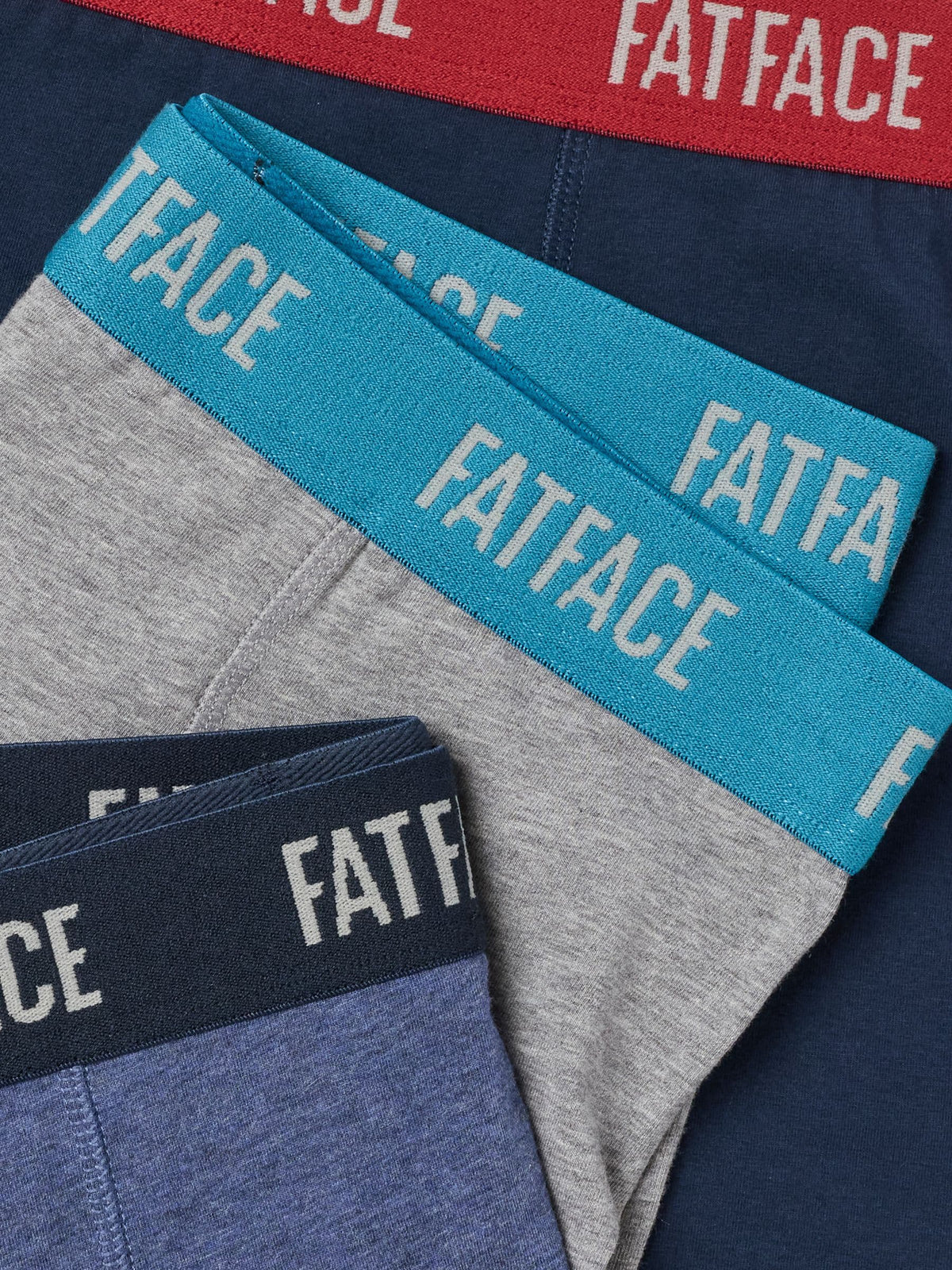Dsiney Kidz - FatFace 3 Pack Multi Plain Boxers image 3