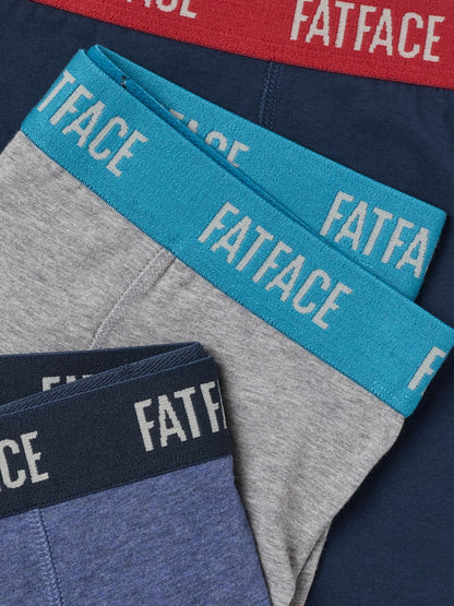 Dsiney Kidz - FatFace 3 Pack Multi Plain Boxers image 3