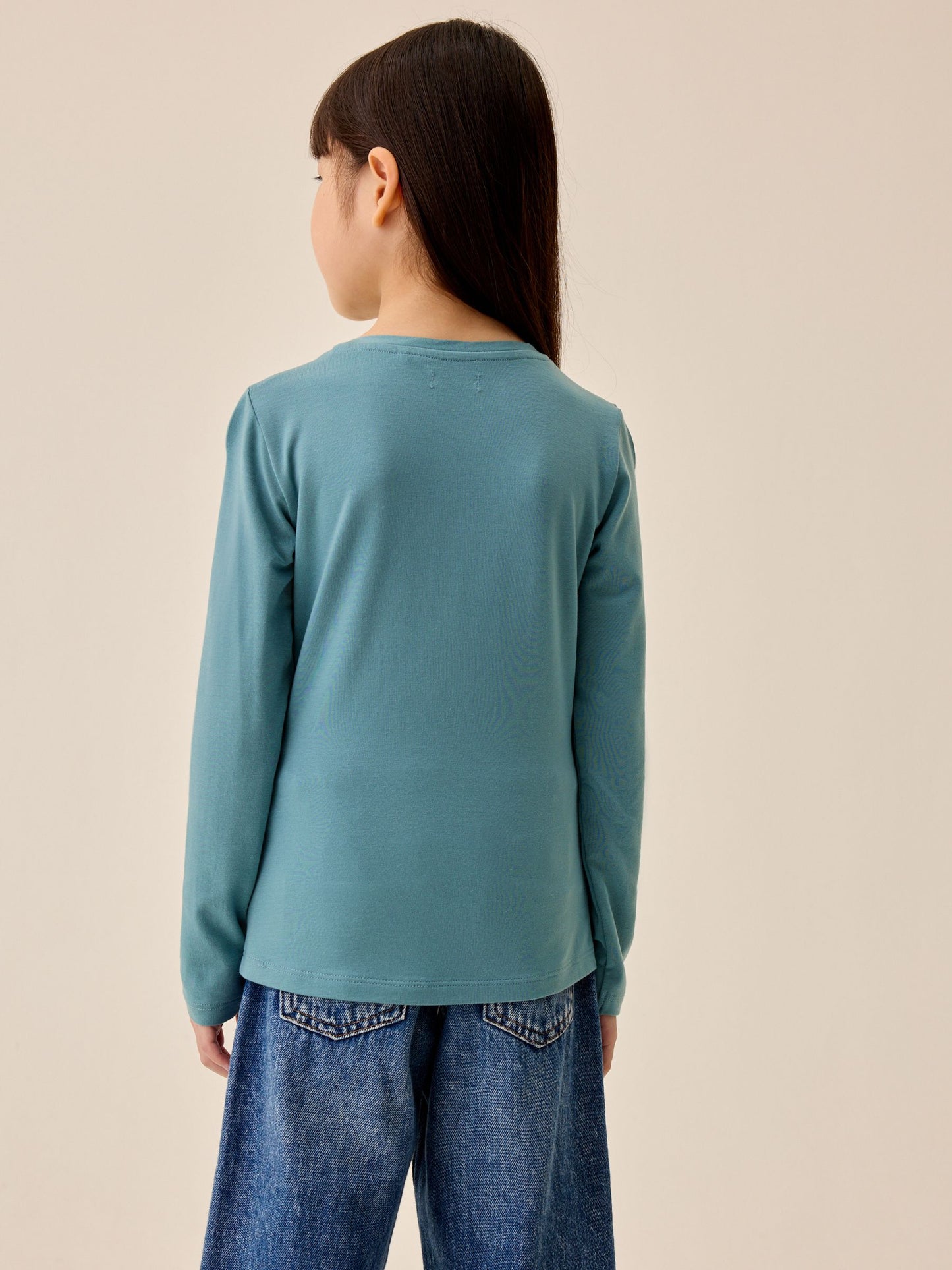 Dsiney Kidz - Teal Blue Supersoft Long Sleeve Top (3-16yrs) image 3