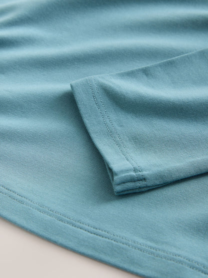 Dsiney Kidz - Teal Blue Supersoft Long Sleeve Top (3-16yrs) image 7