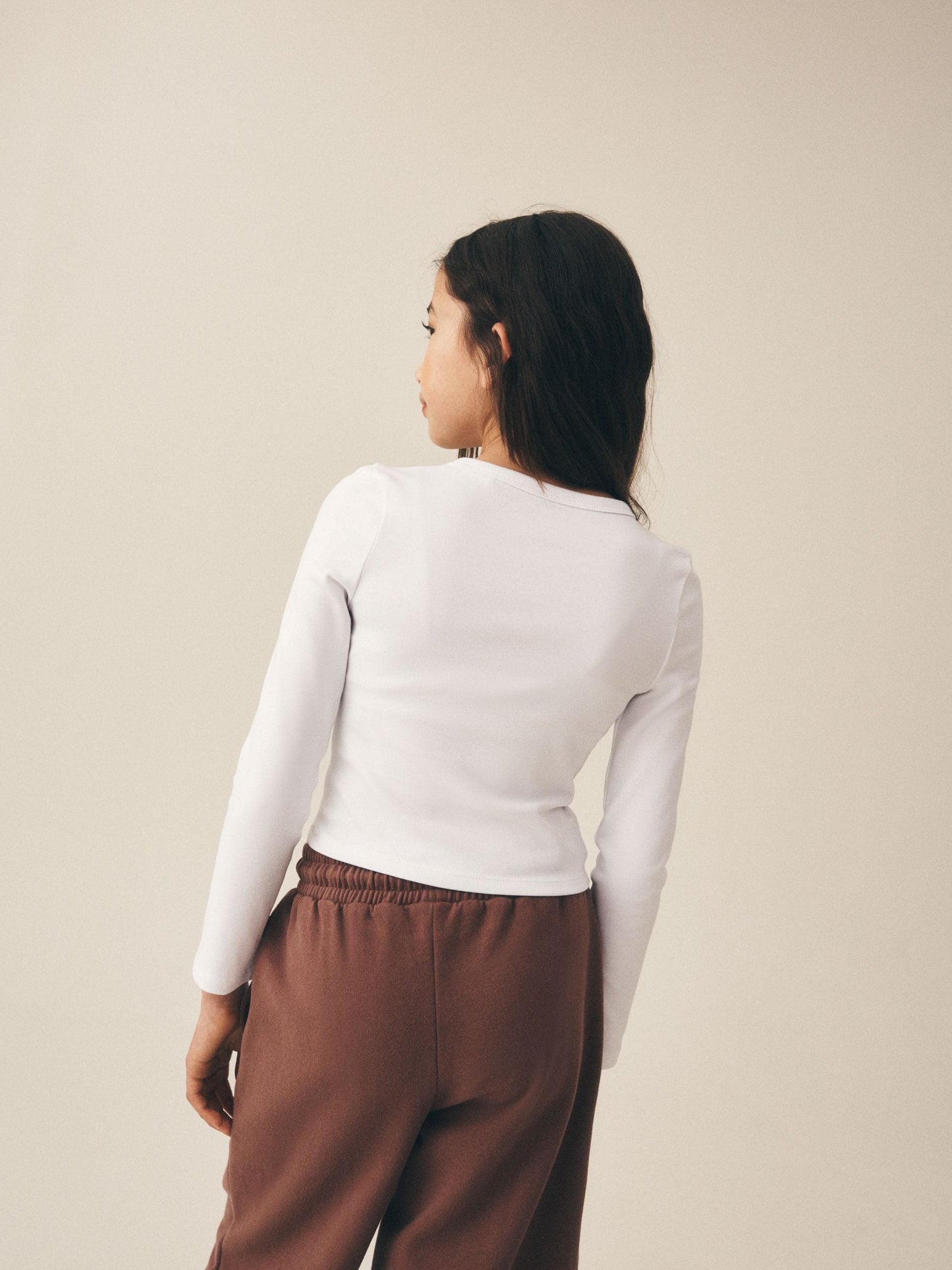 Dsiney Kidz - White Long Sleeve Button Top (3-16yrs) image 4
