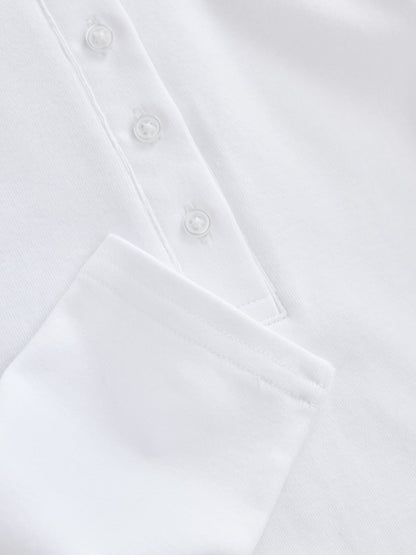 Dsiney Kidz - White Long Sleeve Button Top (3-16yrs) image 8