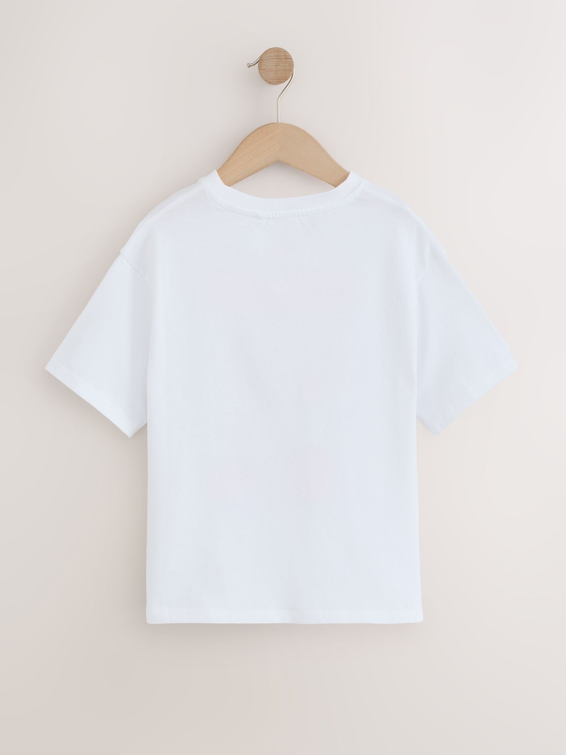 Dsiney Kidz - White Disco Heart Oversized Sequin Graphic T-Shirt (3-16yrs) image 6